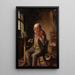 Violonist - Hermann Kern — gerahmtes Bild an der Wand
