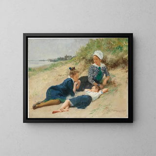 Hermann Seeger - A Summer Day in the Dunes.webp