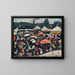 Foire au Kesselbrink à Bielefeld - Hermann Stenner — gerahmtes Bild an der Wand