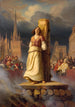 Tod von Jeanne d'Arc auf dem Scheiterhaufen - Hermann Stilke — Ansicht des Kunstwerks