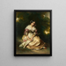 Fille italienne - Hermann Winterhalter — quadro incorniciato alla parete