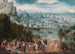 Landscape Painting with Saint John the Baptist - Herri met de Bles — artwork view