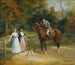Un incontro affascinante - Heywood Hardy — vista dell’opera