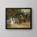 Un incontro affascinante - Heywood Hardy — quadro incorniciato alla parete