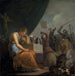 Gerarchia al suo apice ai tempi delle Crociate - Nicolai Abildgaard — ambientato in un interno
