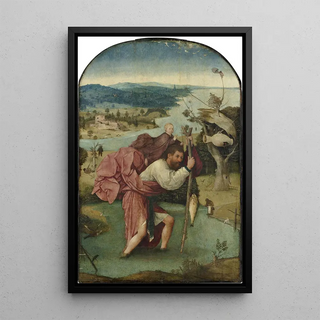 Hieronymus Bosch - Saint Christopher Carrying the Christ Child.webp