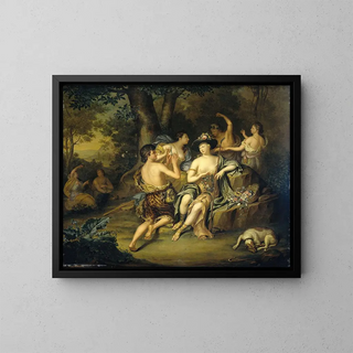 Hieronymus van der Mij - Shepherds and Shepherdesses in a Landscape.webp