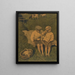 I pastori - Hilding Nyman — quadro incorniciato alla parete