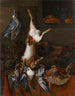 Jagdstillleben mit einem Hasen - Hinrich Stravius — Ansicht des Kunstwerks