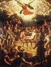 Il martirio di san Lorenzo - Hipólito de Rioja — vista dell’opera