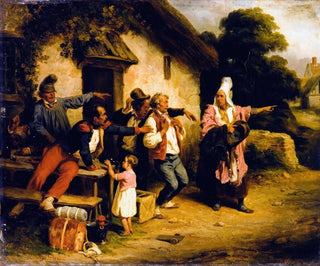 L'ivrogne - Hippolyte Bellangé — Ansicht des Kunstwerks