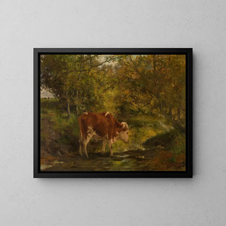 Hippolyte Boulenger - Cow at the Ditch.webp
