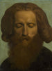 Tête d'homme barbu - Hippolyte Flandrin — vista dell’opera