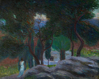 Hippolyte Petitjean - An evening in the springtime of life circa 1890.webp