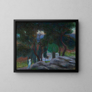 Hippolyte Petitjean - An evening in the springtime of life circa 1890.webp
