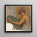 Uomo cieco che tende il braccio sinistro - Alphonse — quadro incorniciato alla parete
