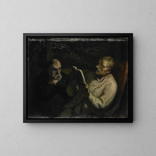 Honor Daumier - The Reading.webp