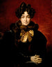 Portrait einer Dame - Horace Vernet — Ansicht des Kunstwerks