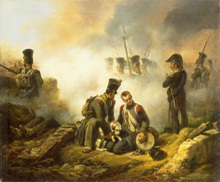 Horace Vernet - The Dog of the Regiment Wounded.webp