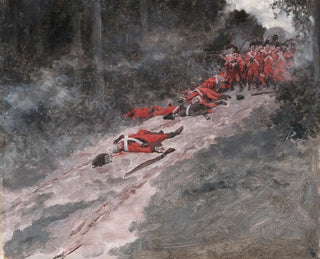 Howard Pyle - Braddocks Defeat Battle Of Monongahela.webp