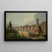 Acquedotto in rovina - Hubert Robert — quadro incorniciato alla parete