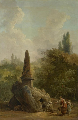 Hubert Robert - Garden Monument.webp