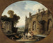 L'Abreuvoir - Hubert Robert — vista dell’opera