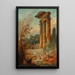 Lavandières - Hubert Robert — quadro incorniciato alla parete
