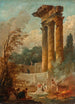 Lavandières - Hubert Robert — vista dell’opera