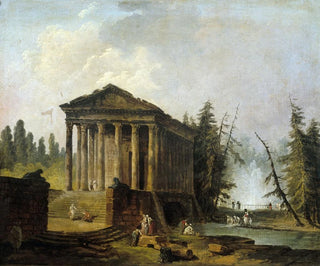 Hubert Robert - Le Temple antique.webp