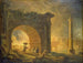 Rovine romane - Hubert Robert — vista dell’opera