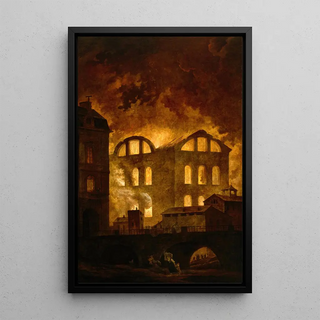 Hubert Robert - The Fire at the Opera House of the PalaisRoyal.webp