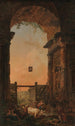 Le Retour du bétail - Hubert Robert — vista dell’opera
