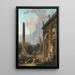 Ménestrels errants - Hubert Robert — quadro incorniciato alla parete