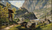 Vue de Werfen - Hubert Sattler — Ansicht des Kunstwerks