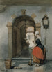 Interno con servante - Hubertus van Hove — vista dell’opera