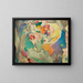 Blumenstrauß am Fenster - Hugh Henry Breckenridge — gerahmtes Bild an der Wand