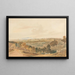 Oxford da Boars Hill - Hugh O'Neill — quadro incorniciato alla parete
