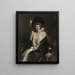 Ritratto di una dama - Hugh de Twenbrokes Glazebrook — quadro incorniciato alla parete
