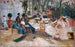 Pranzo durante la Fiera a Granada Schizzo - Hugo Birger — vista dell’opera