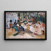 Pranzo durante la Fiera a Granada Schizzo - Hugo Birger — quadro incorniciato alla parete