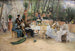 Il pranzo degli artisti scandinavi al Café Ledoyen Parigi Vernissage 1886 - Hugo Birger — vista dell’opera
