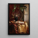 Naturmorte mit Laute - Hugo Charlemont — gerahmtes Bild an der Wand