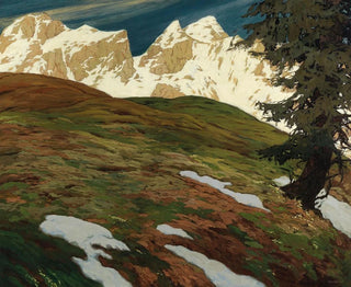 Hugo Hodiener - Springtime in the mountains.webp