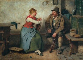 Hugo Kauffmann - Plauderstunde.webp