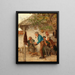 Le jeu de boules - Hugo Kotschenreiter — quadro incorniciato alla parete