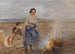 Harvest of Potatoes - Hugo Mühlig — artwork view
