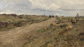 Hugo Mhlig - Schfer auf dem Heimweg.webp