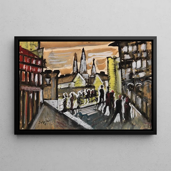 Hugo Scheiber - Grostadtszene.webp