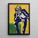 Portrait - Hugo Scheiber — gerahmtes Bild an der Wand